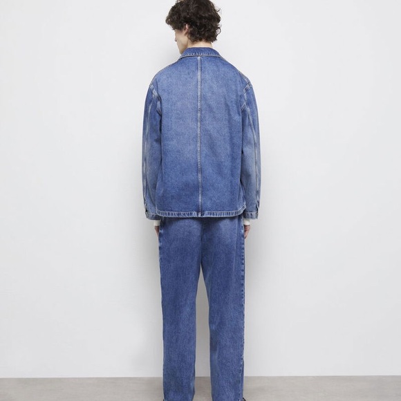 The Kooples Workware Denim Jacket Men’s Size Large Unisex - Picture 5 of 15